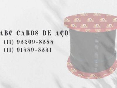 Cabo de aço para equipamentos fitness Porto Alegre