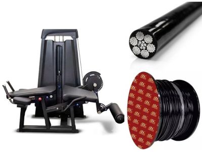 Cabo de aço para máquinas fitness