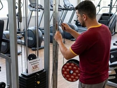 Manutenção de aparelhos de musculação